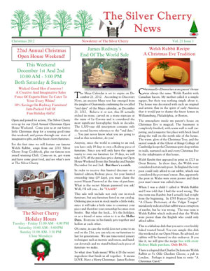 2012 Silver Cherry Newsletter
